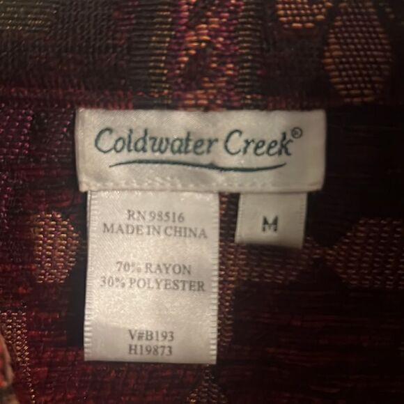 Coldwater Creek Multicolor Patterned Blazer - Picture 8 of 11